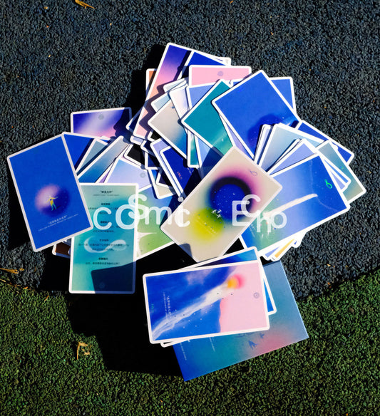 Three everyday ways to use the Cosmic Echo art deck
